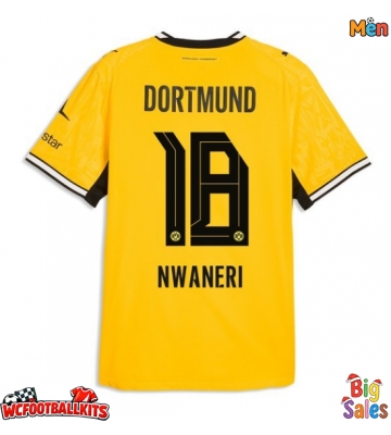 Borussia Dortmund Ethan Nwaneri #18 Replica Home Stadium Shirt 2026-27 Short Sleeve